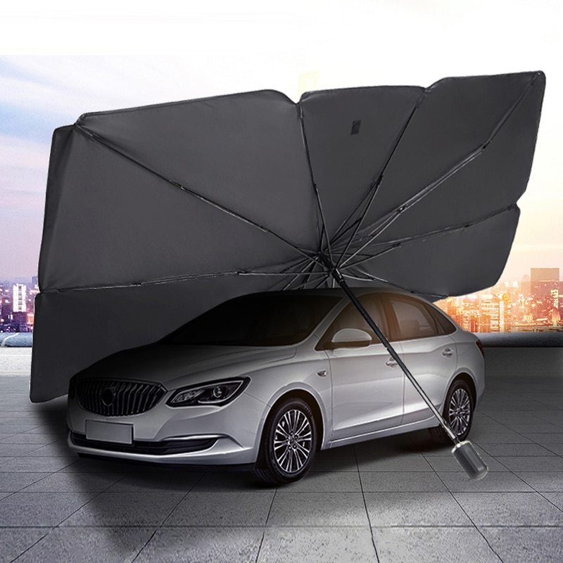 Car Sun Shade Cover Auto Sunshade Covers Interior Winscreen Front Windshield Sun UV Protector Windscreen Parasol Car Sunshade