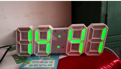 3D Luminous LED Digital Clock, Simple And Versatile At Home