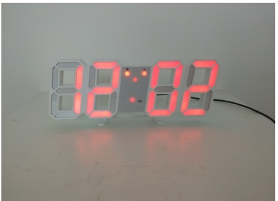 3D Luminous LED Digital Clock, Simple And Versatile At Home