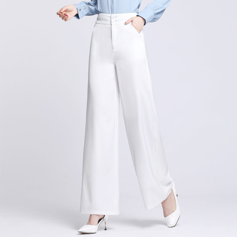 Women's Summer High Waist Summer Thin Plus Size Women's Trousers