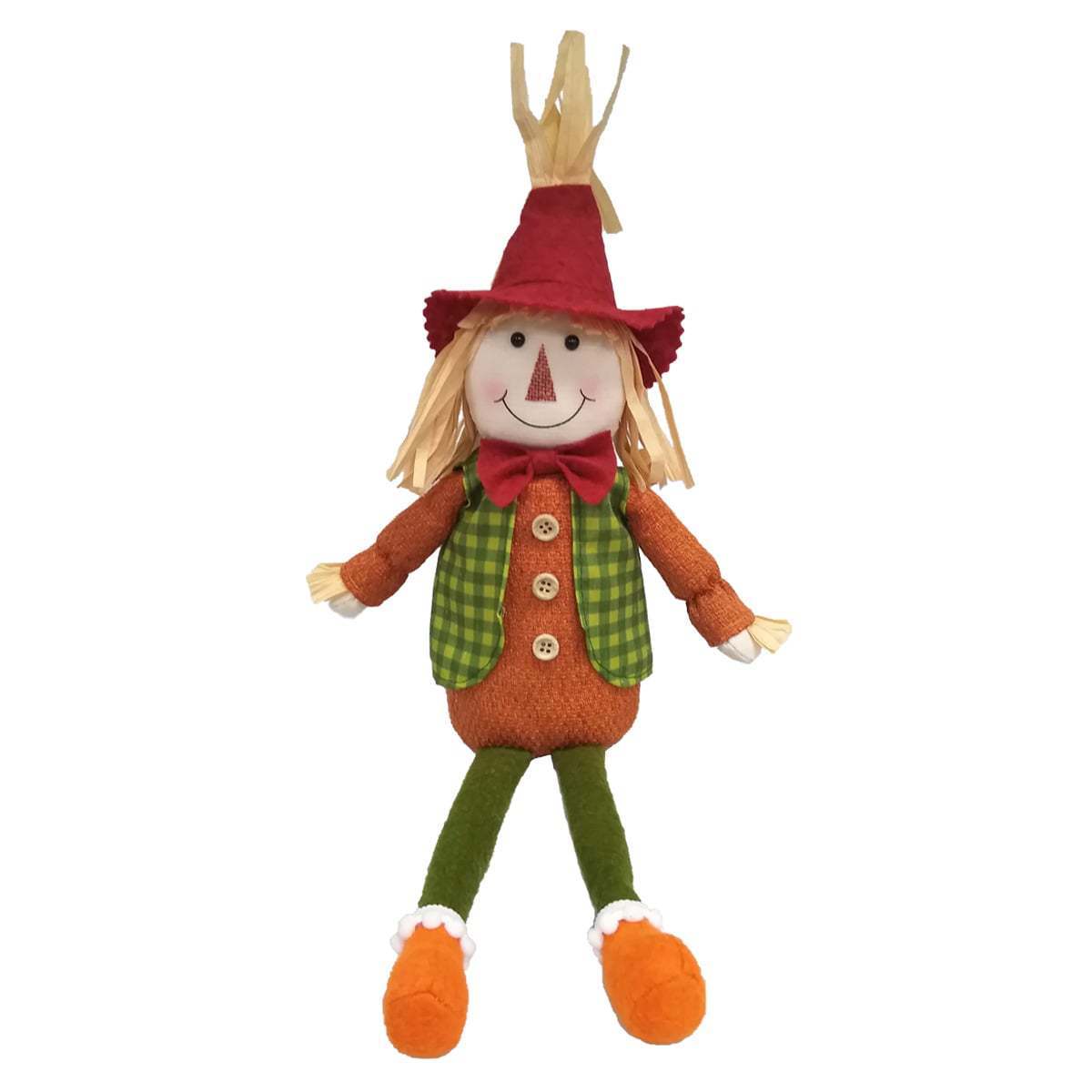 Thanksgiving Day Sitting Scarecrow Decoration Window Table Decorations