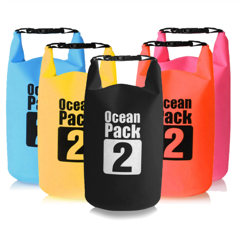 Bolsa seca impermeable resistente al agua, bolsa de almacenamiento, bolsa para natación, kayak al aire libre, canoa, senderismo en río, canotaje