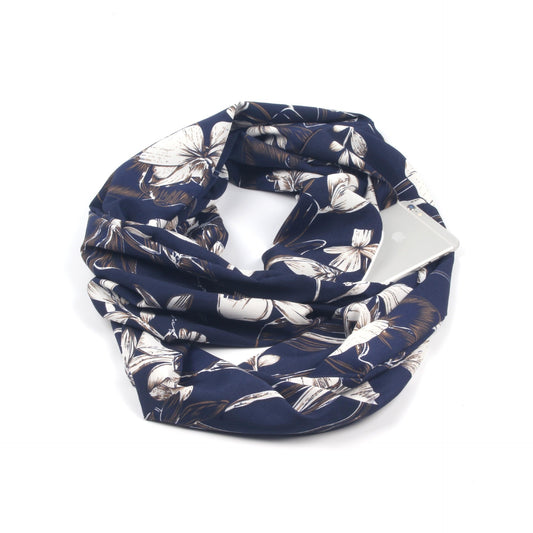 Winter Printed Ring Scarves