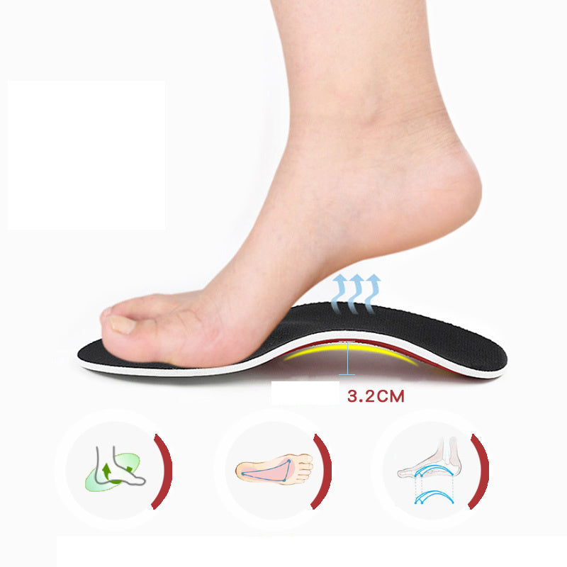 Massage orthopedic insole