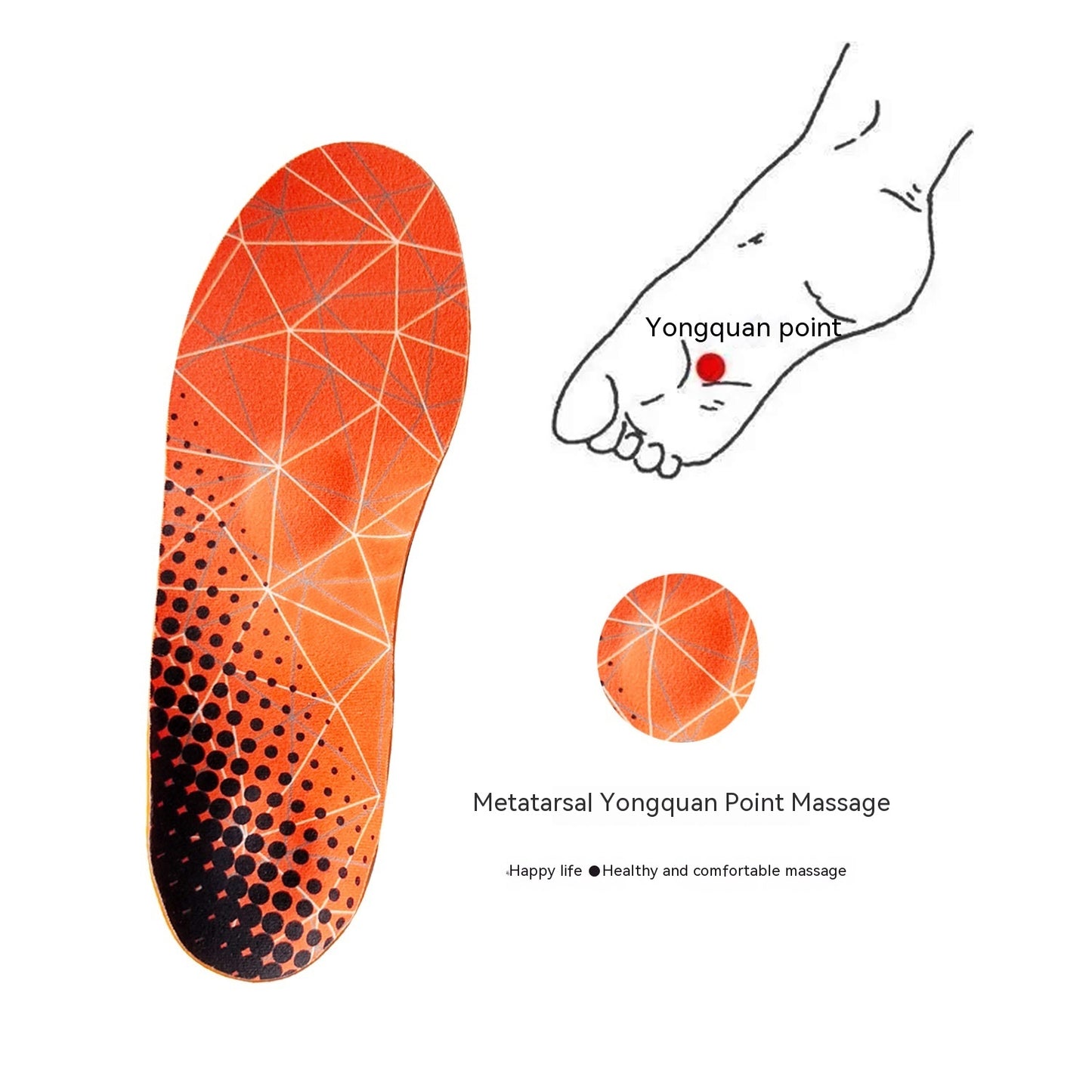 Flat Arch Support Orthopedic Insole