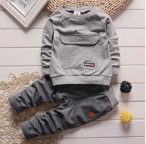 toddler baby clothes children suit 0-3 years old suit + pants children's sportswear boys girls children's clothing brand