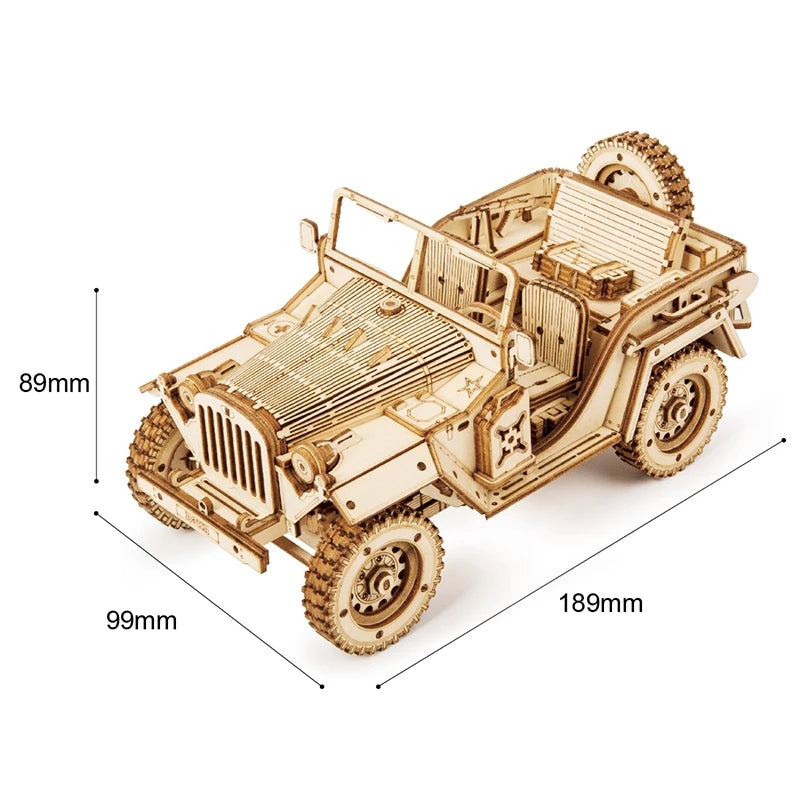 Juguetes modelo de rompecabezas de madera 3D