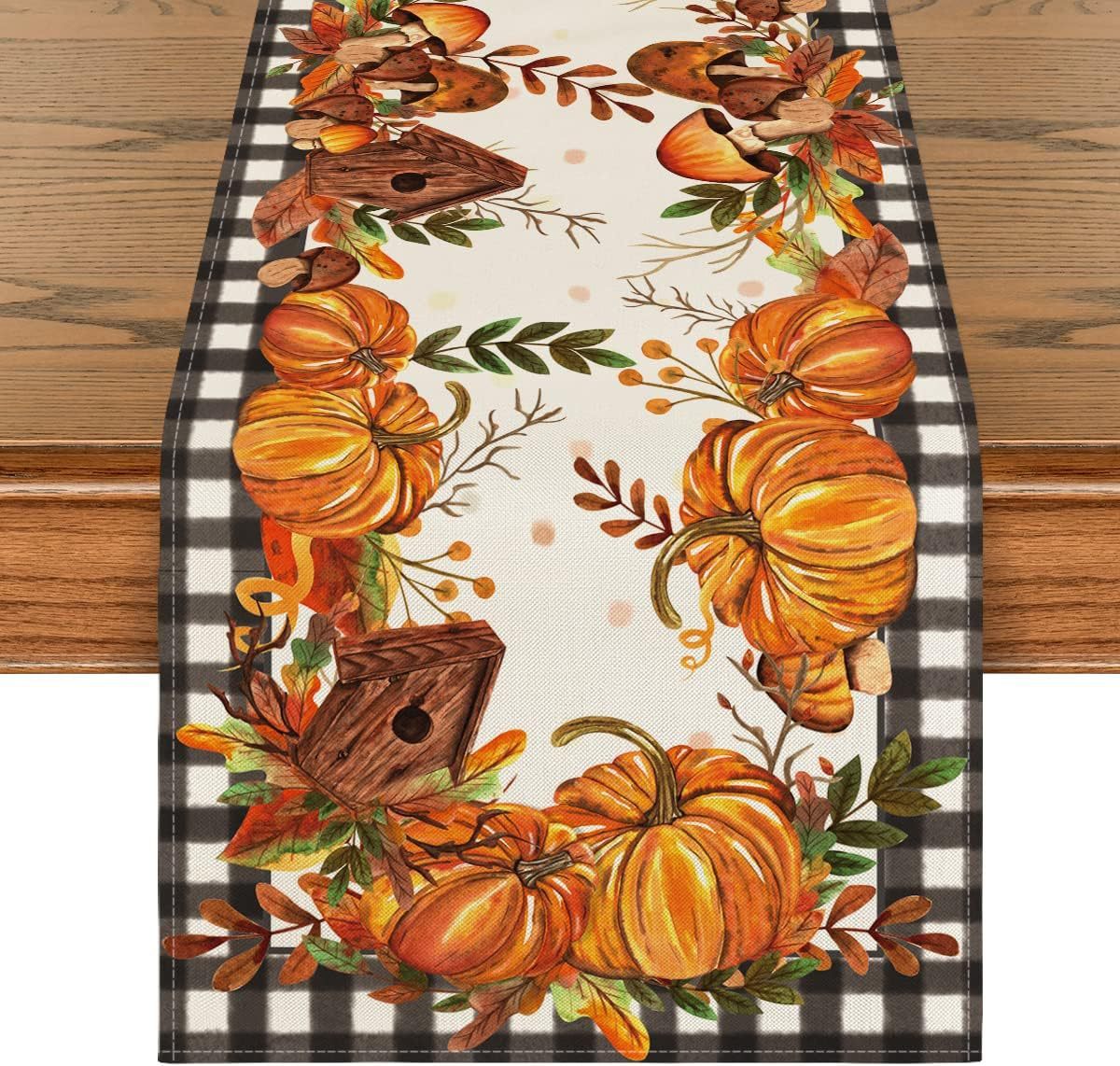 Autumn Thanksgiving Atmosphere Decorative Table Cloth