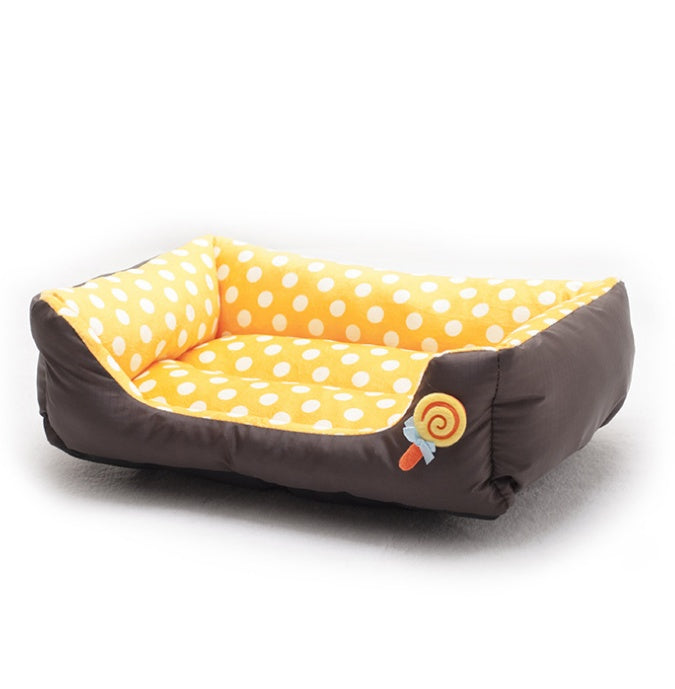 Warm wave pet dog dog sofa bed cat litter lollipop Teddy dog kennel