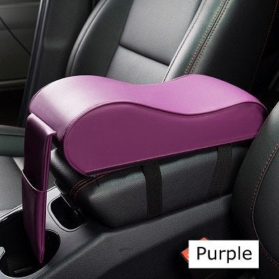 New Leather Car Armrest Pad Universal Auto Armrests Car Center Console Arm Rest Seat Box Pad Vehicle Protective Car Styling