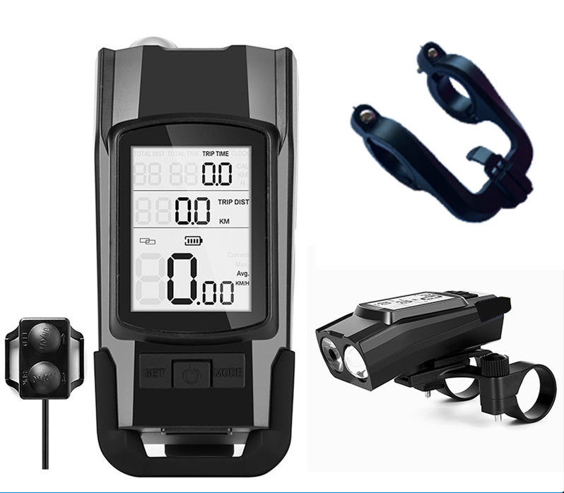 Wireless code table of bicycle lights