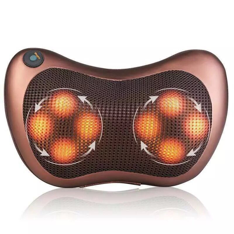 Neck Massager Home Car Neck Cervical Massage Electric Multifunctional Massage Pillow Waist Back Relaxation Device