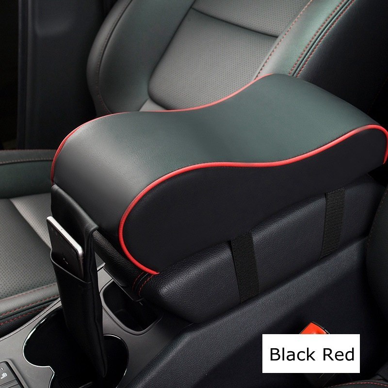 New Leather Car Armrest Pad Universal Auto Armrests Car Center Console Arm Rest Seat Box Pad Vehicle Protective Car Styling