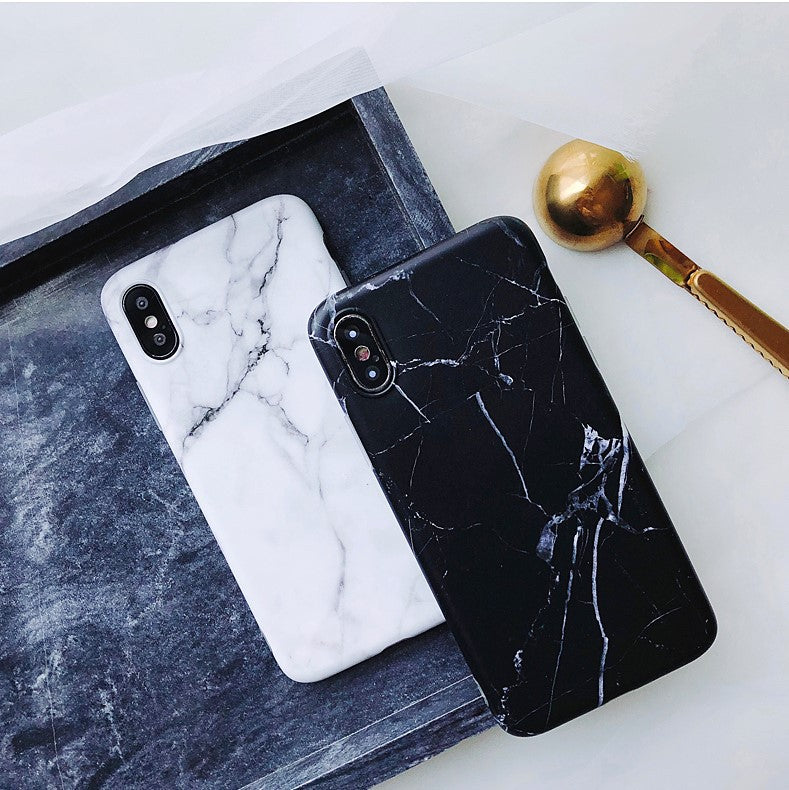 Compatible with Apple, Luxury marble phone case for iPhone 7 case for iphone X 7 6 6S 8 Plus 6S case cover XR XS MXA silicon case