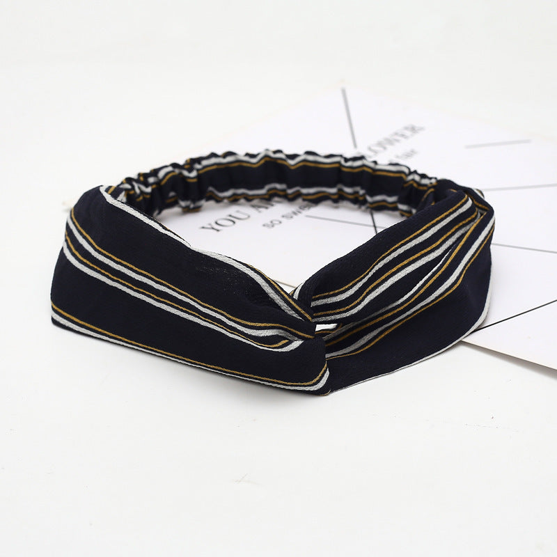 Chiffon silk headband ladies headband