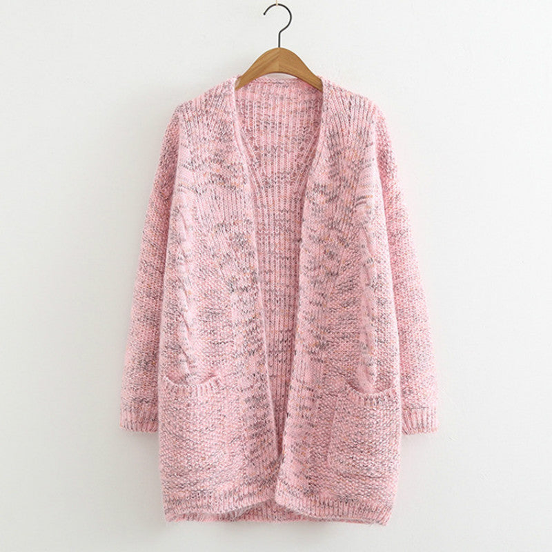 Autumn and Winter Knitted Cardigan