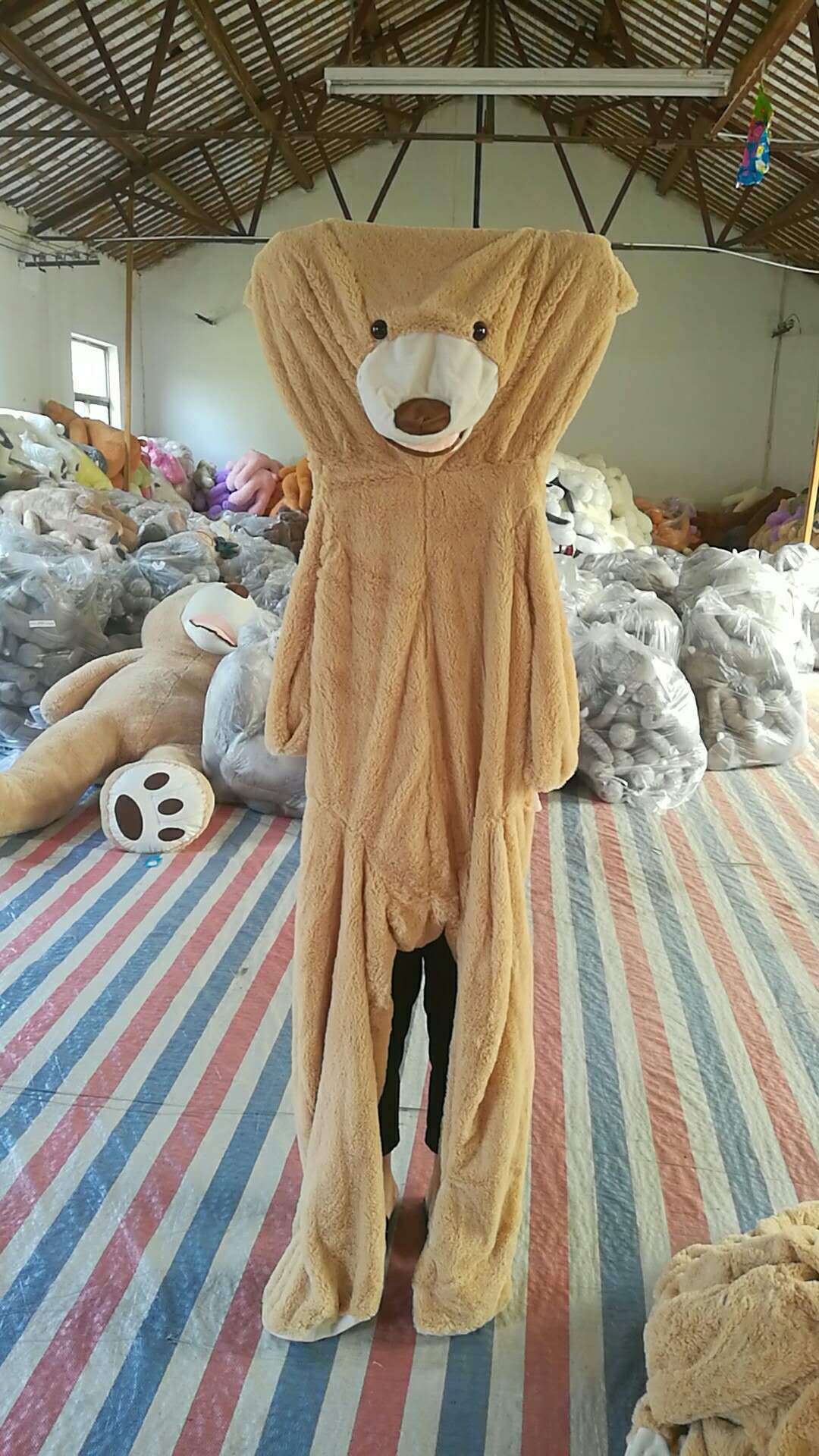 Oso De Peluche Gigante Peluche Enormes Peluches Concha De Cuero