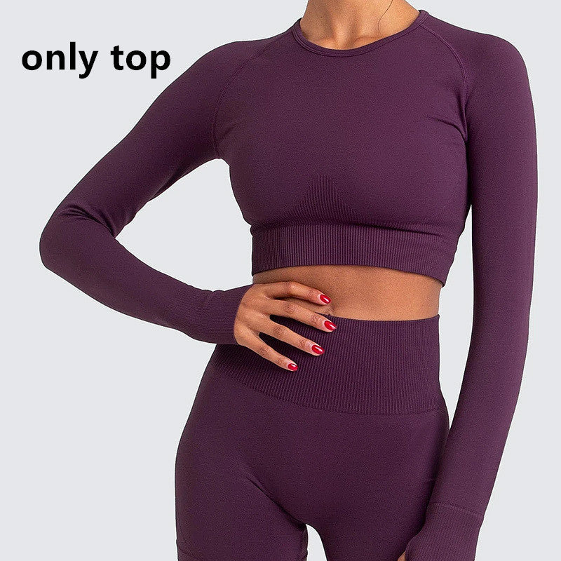 Long-sleeved Yoga Exercise Suit