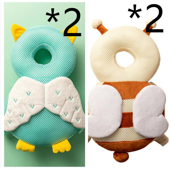 Baby Toddler Headrest Child Protection Baby Head Protection Cushion Cute Angel Wings