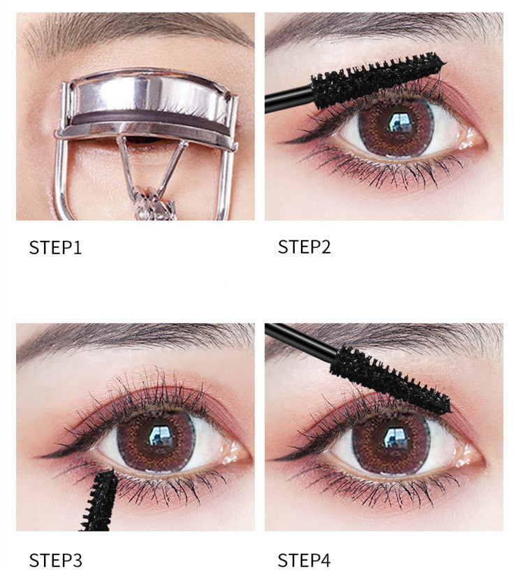 Slender And Curling Waterproof 4D Mascara