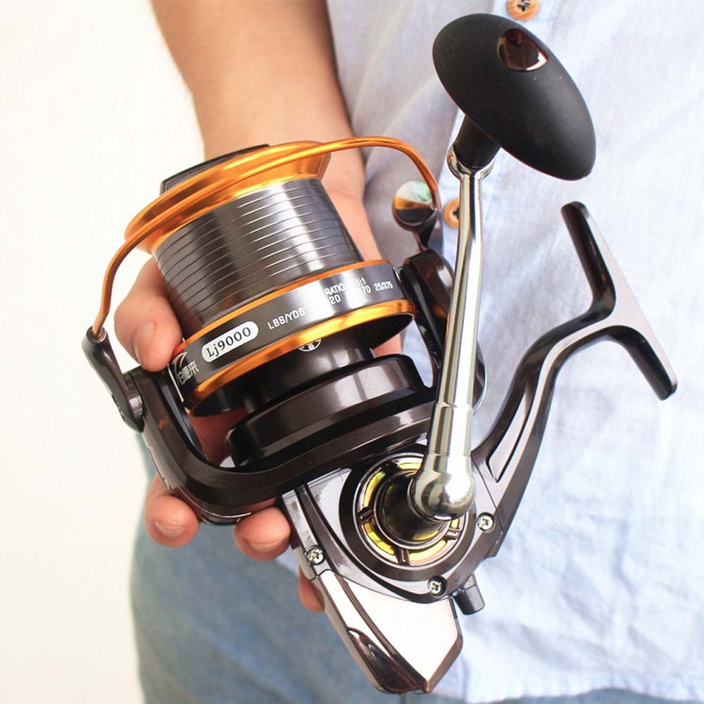 9000 type long-distance caster fishing reel spinning wheel