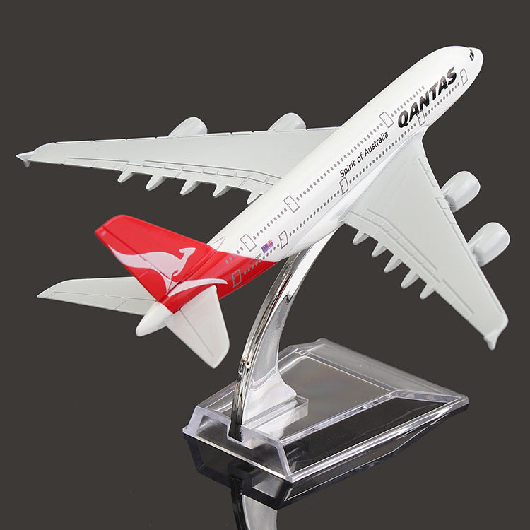 Civil Aviation Aircraft Model Alloy International Airbus Model Simulation Office Aircraft Model Decoration