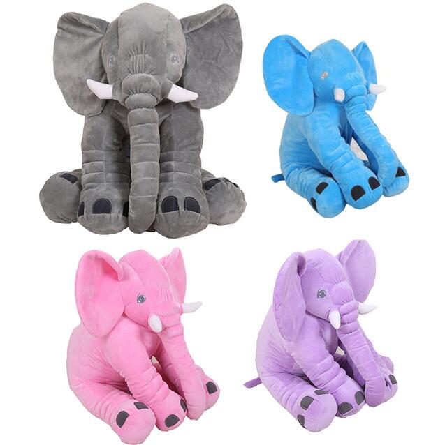 Muñeco de elefante, juguete de peluche, almohada de elefante, muñeca cómoda para bebé