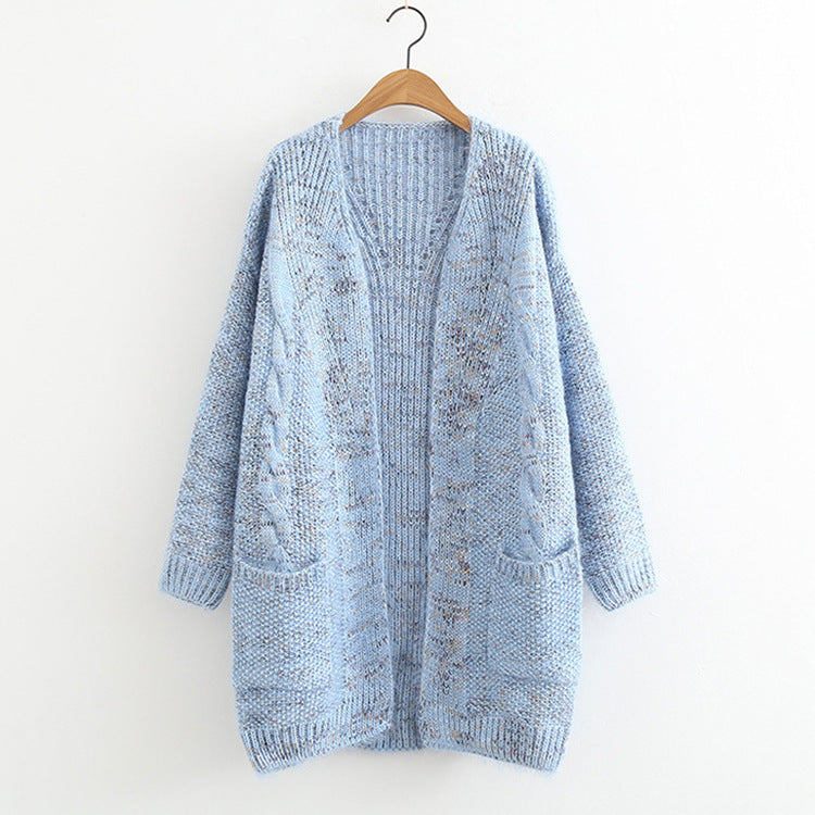 Autumn and Winter Knitted Cardigan