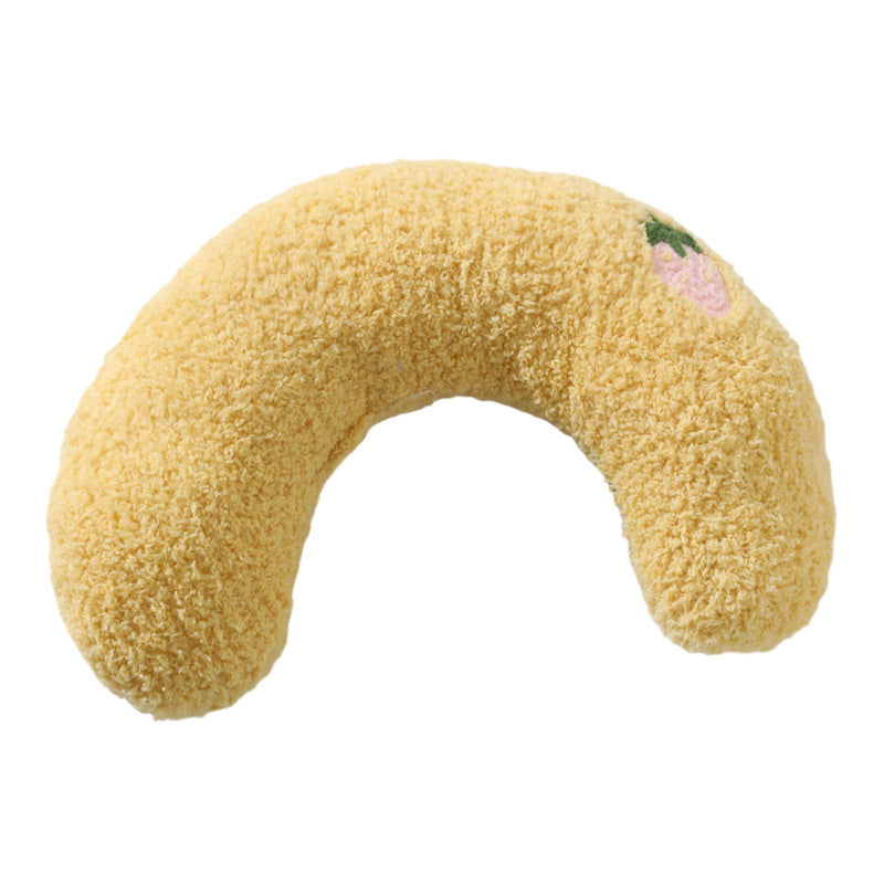 Little Pillow For Cats Fashion Neck Protector Deep Sleep Puppy U-Shaped Pillow Pets Pillow Kitten Headrest Dog Sleeping Pillow Pet Products