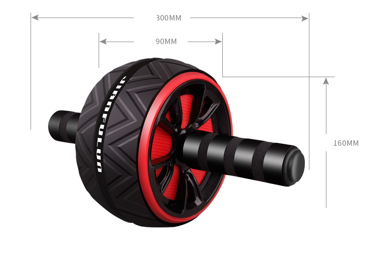 Rueda abdominal para equipos de fitness.