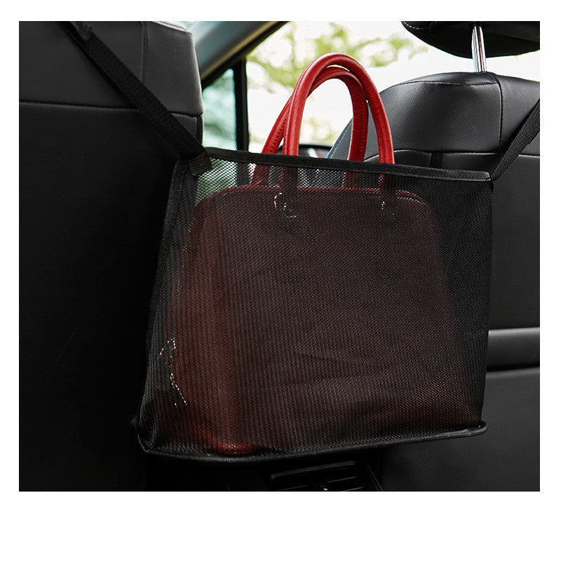 Car Net Pocket Handbag Holder Car Seat Storage