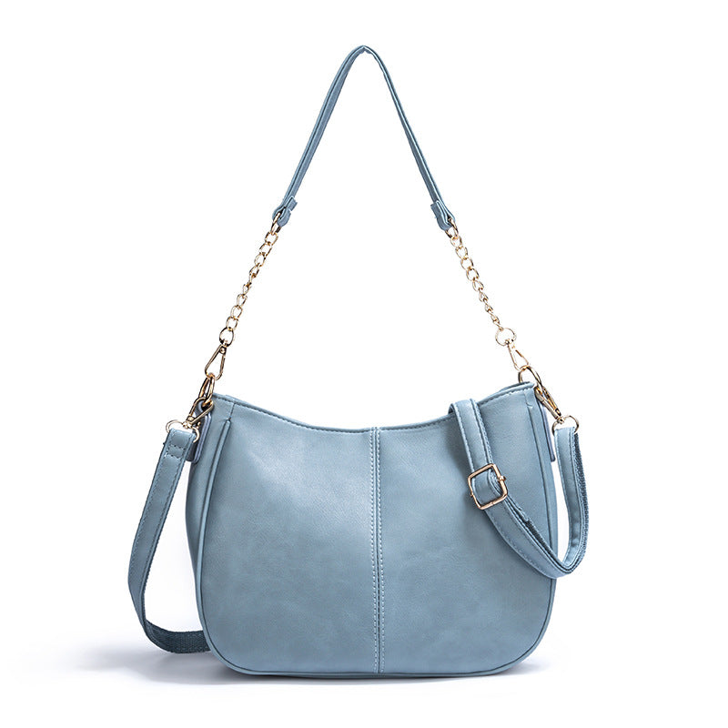 Bolso bandolera de hombro de moda simple para mujer