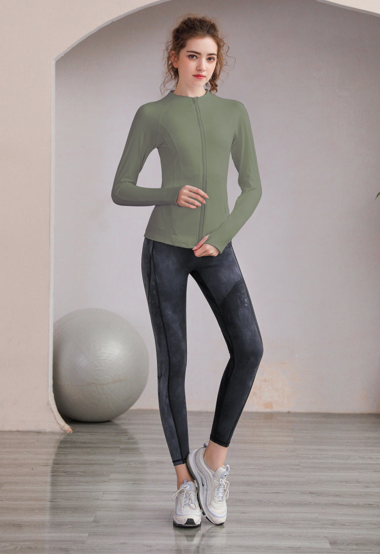 Body-building Exercise Yoga Jacket