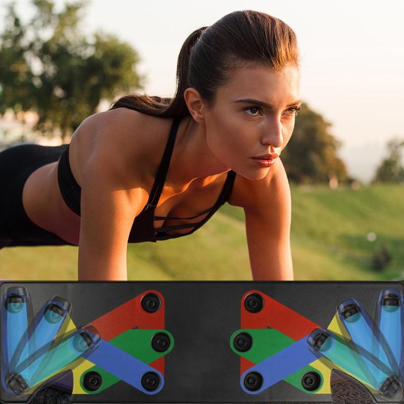 Push Up Rack Edge 9 en 1, herramientas de ejercicio para culturismo, Fitness, mujeres, hombres, estantes de exhibición Push-Up y elevadores para entrenamiento de gimnasia, envío directo del cuerpo