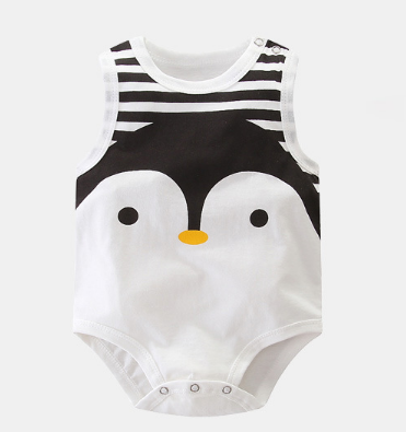 Sleeveless Baby rompers clothes newborn baby clothes