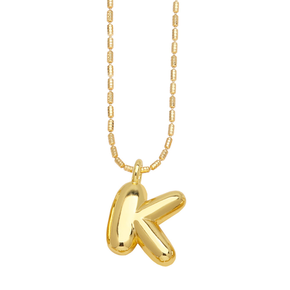 Fashion 26 English Letters Pendant Necklace