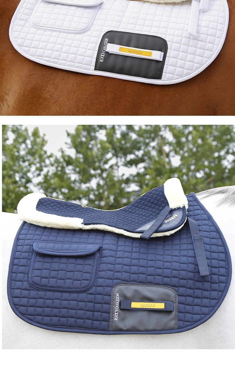 Riding Shock Absorption Balance Wool Pad