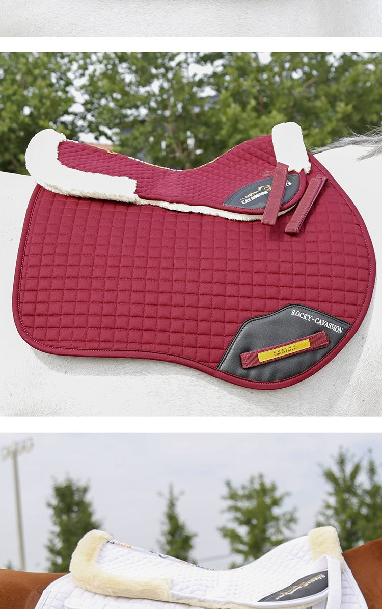 Riding Shock Absorption Balance Wool Pad