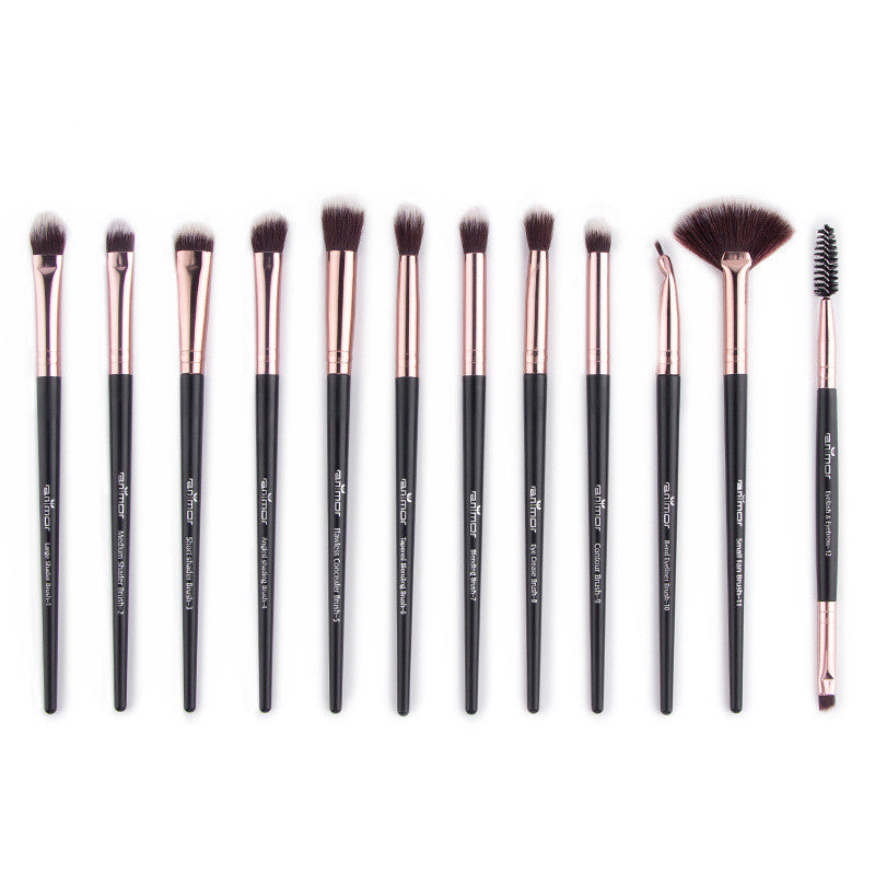 Anmor 12 makeup brushes