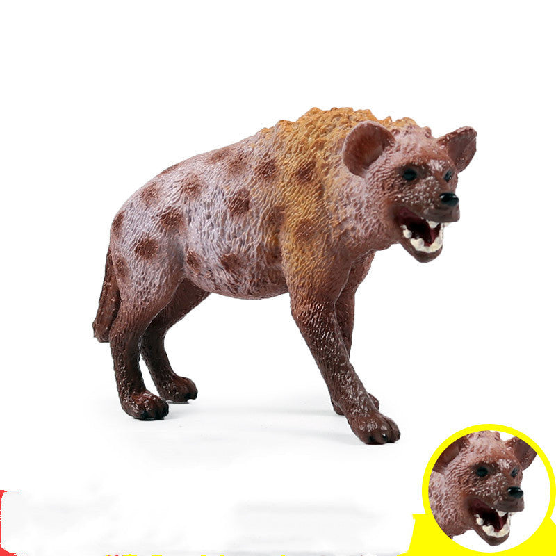 Simulation Zoo Model Toy Hunting Dog Hyena