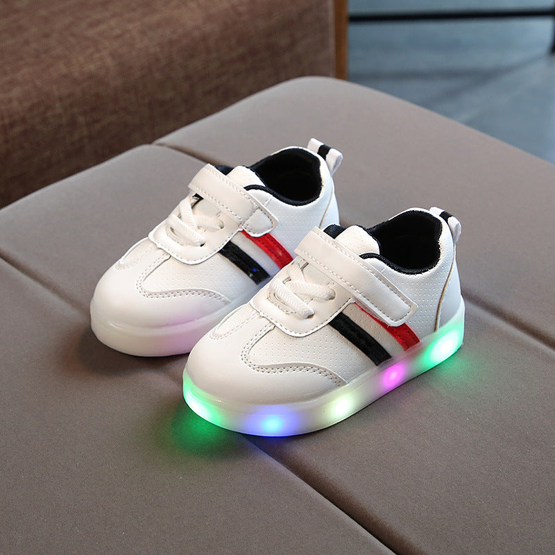 Zapatillas Kimmy White LED Zapatos