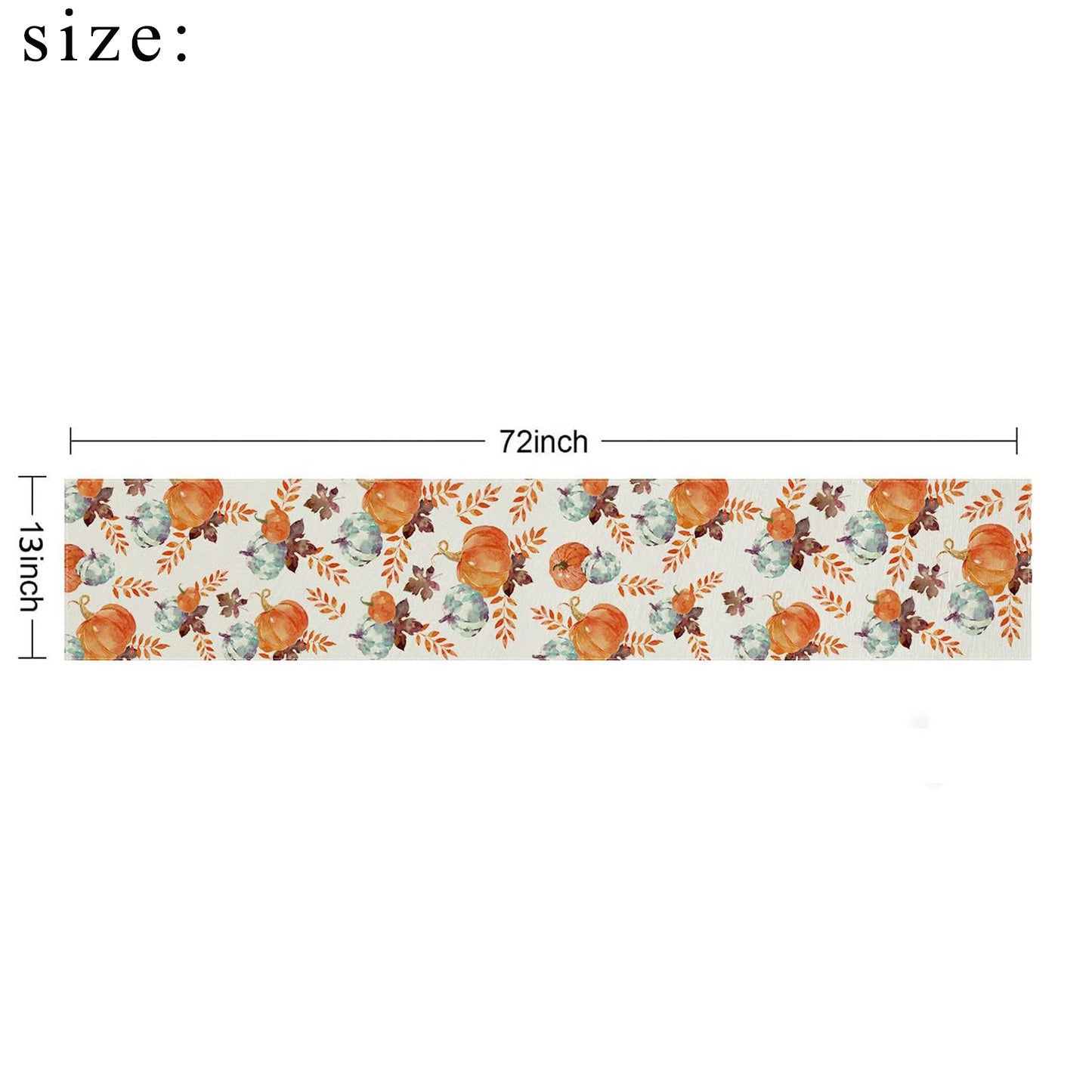 Autumn Thanksgiving Atmosphere Decorative Table Cloth