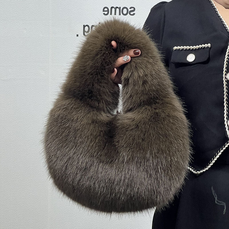 Bolso de piel portátil Otoño Invierno Popular Nicho de alta calidad