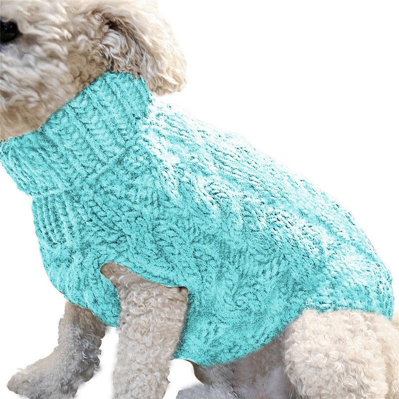 New Pet Sweater Dog Clothes Pet Supplier Winter Warm Clothing