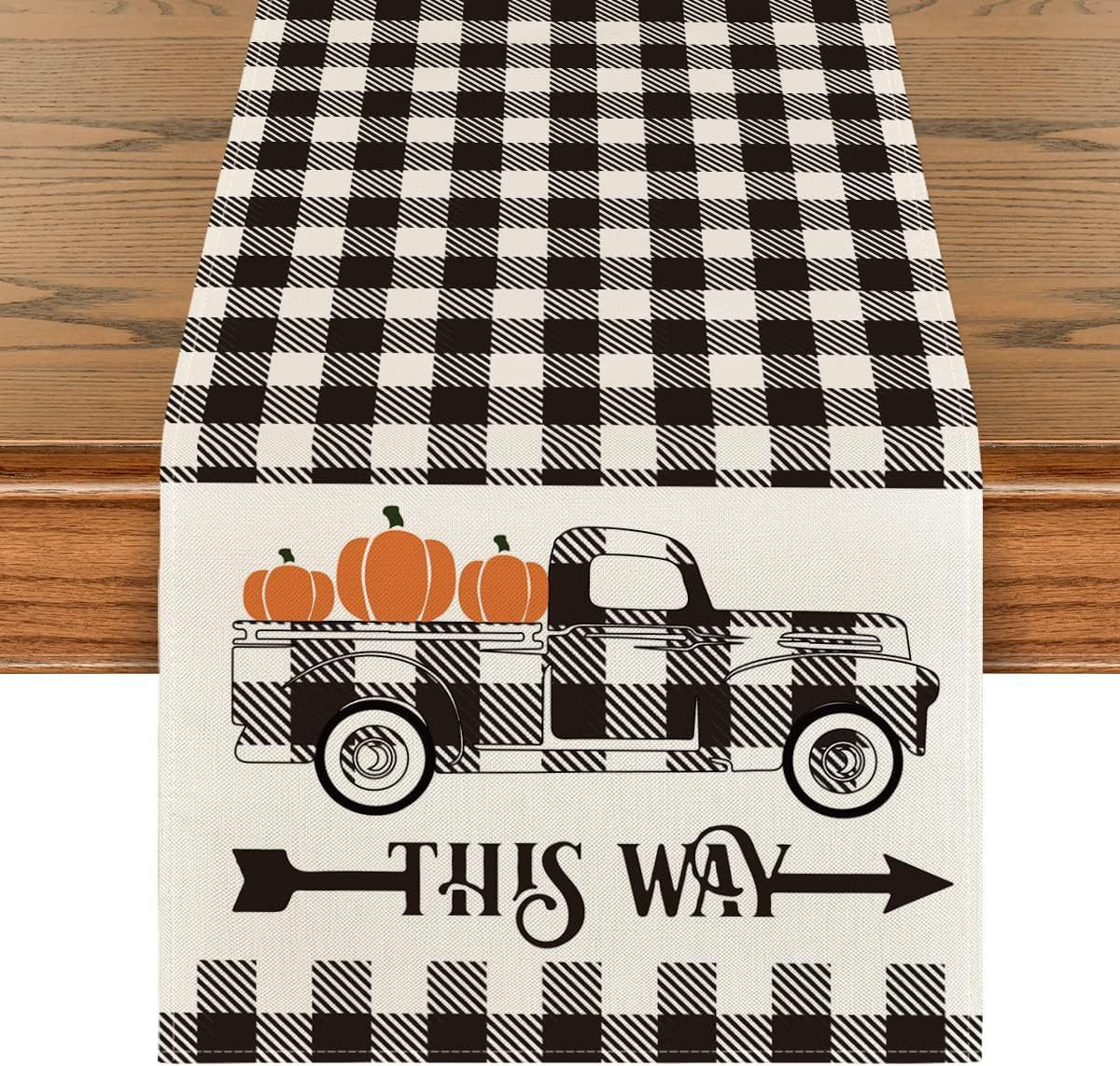 Autumn Thanksgiving Atmosphere Decorative Table Cloth