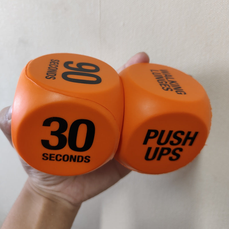 Fitness RY1051 Exercise Dice Exercise  Fitness Exclusive For Cross-border