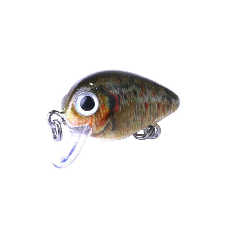 Mini Crankbait fishing lures 2.7CM 1.5G bait boxed Set