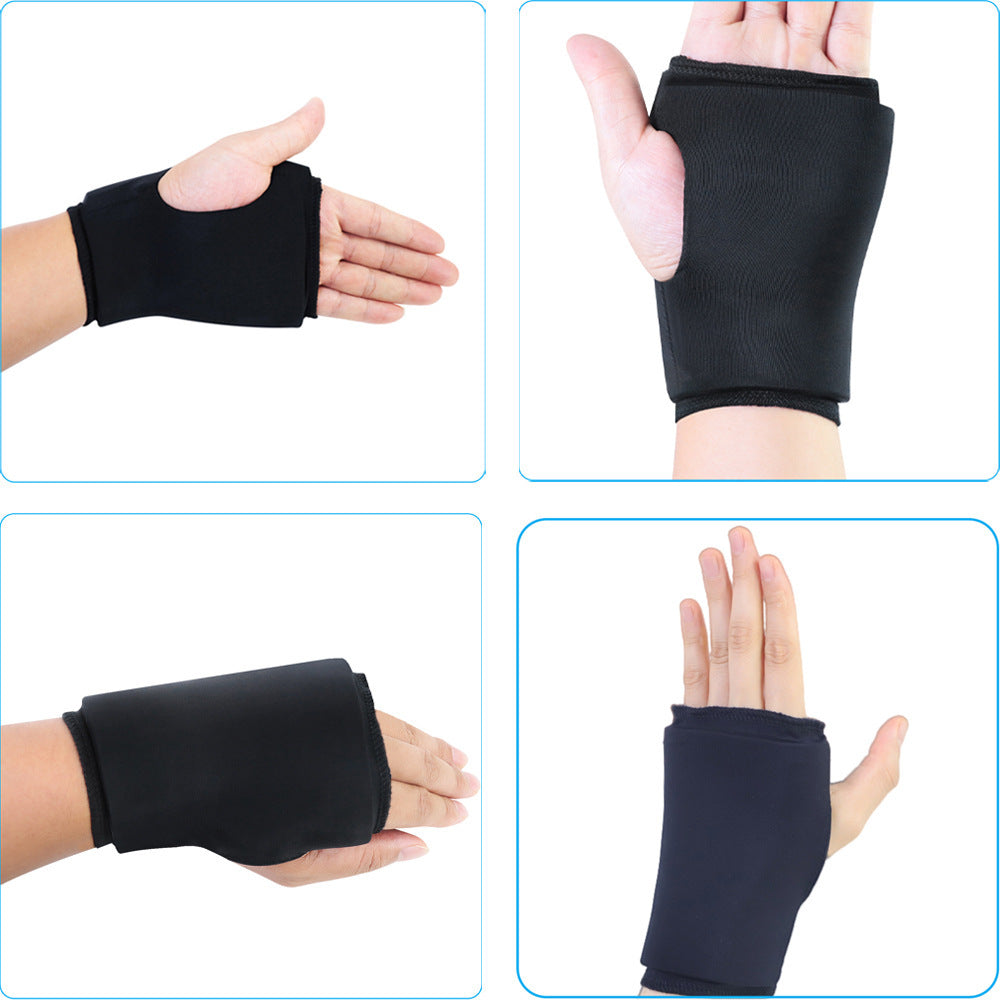 Wrist Ice Pack Wrap & Heating Pad Microwavable Hot & Cold Therapy Wrist Brace For Pain Relief Of Carpal Tunnel