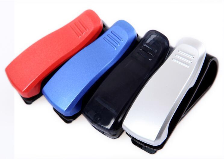 Car Sun Visor Glasses Sunglasses Ticket Receipt Card Clip Storage Holder