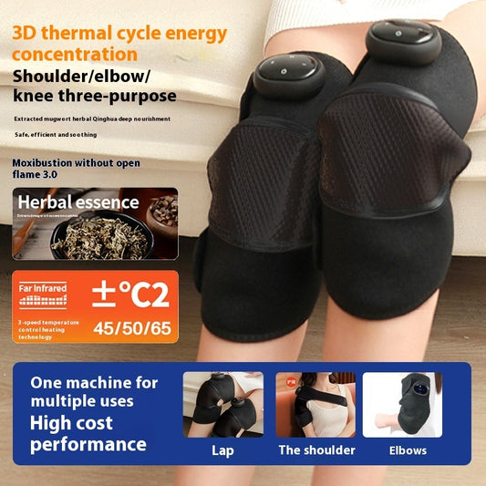 Electric Heating Kneepad Self-heating Knee Massager Warm